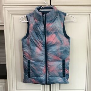 EUC RARE DOWN Ivivva by Lululemon reversible girl’s puffer vest